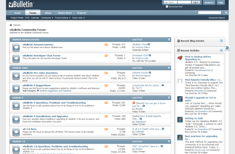 Forum posting on Machine vBulletin pages through the web